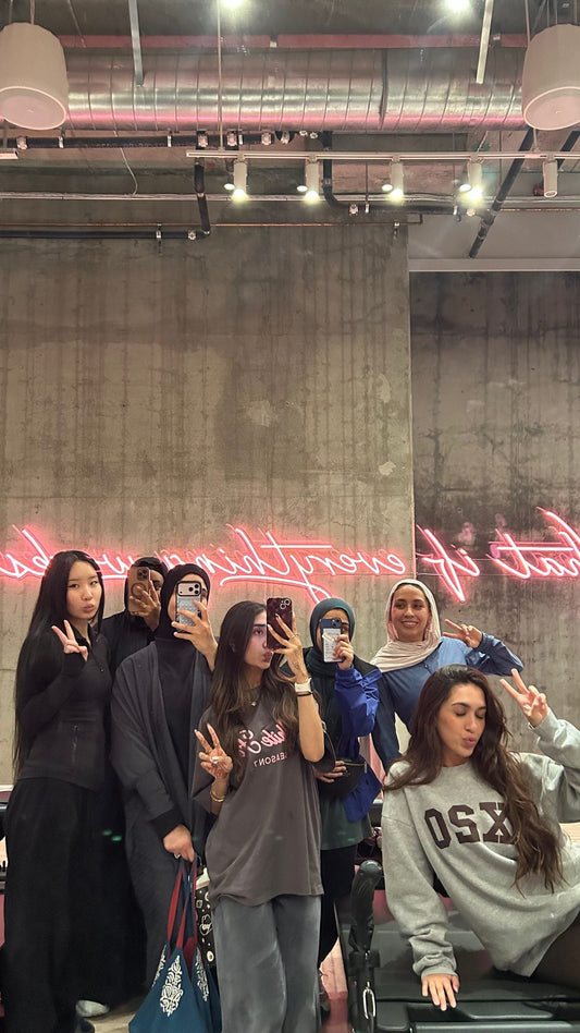 araam girl muslim girl wellness pilates yoga — Araam Bay Area Pilates & Coffee at the Park — November 7, 2026
